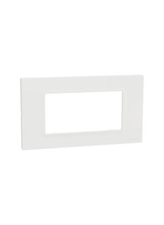 Buy Schneider Electric Cover frame, Miluz E, 4 gang, White in Egypt