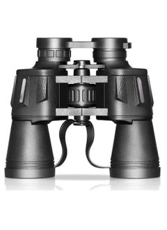 Buy 20x50 HD High-Power Professional Waterproof with Low Light Night Vision Binocular Black in UAE