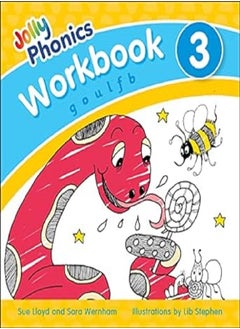 Buy Jolly Phonics Workbook 3 in Pre cursive Letters in UAE