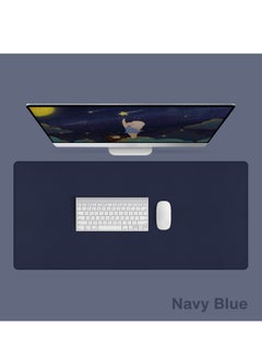 اشتري Mouse Pad Size 60x30cm, Navy blue Speed Mouse Pad, Large Pad, Anti-slip Pad,Suitable for every work في السعودية