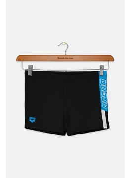 Buy Men Brand Logo Swim Trunks, Black Combo in Saudi Arabia