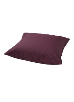 Buy Pillowcase Deep Red 65x65 cm in Saudi Arabia