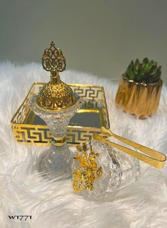 Buy 4-in-1 crystal royal incense burner set in Saudi Arabia