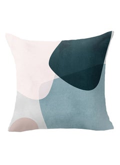 Buy Irregular Graphic Geometric Pattern Throw Pillow Cover Multicolour 45x45centimeter in Saudi Arabia