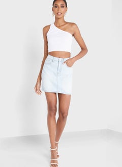 Buy Denim Mini Skirt in Saudi Arabia