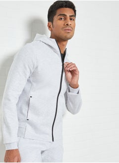 Buy Graphic Zip Through Hoodie in UAE