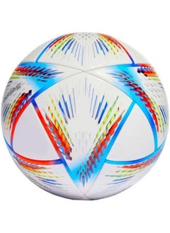 Buy Fifa World Cup 2022 Model Football Training soccer Ball Size 5 Best for Playing Indoor Outdoor in UAE