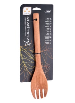 Buy ARK 12 Inch Wooden Salad Fork in UAE