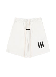 اشتري 2024 Spring Summer FOG Unisex Casual Shorts White في السعودية