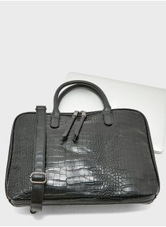 Buy 13" Laptop Croc Effect Bag in Saudi Arabia