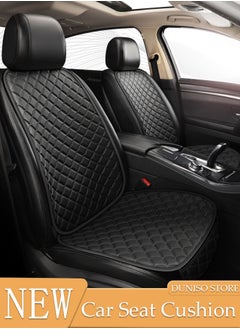 اشتري 1PCS Auto Breathable Universal Four Seasons Front Car Seat Covers Luxury Include Front Car Seat Protector and Rear Car Seat Cushion Compatible with 95% Vehicle Fit for Cars Truck SUV or Vans في السعودية