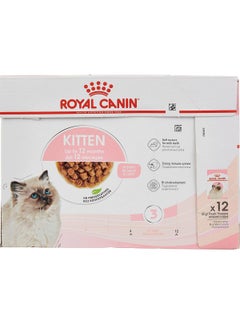 اشتري Pack Of 12 Kitten Instinctive Food In Gravy 1020grams في السعودية