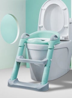 Buy Baby Potty Training Seat with Step Stool Ladder for Kids and Toddler in UAE