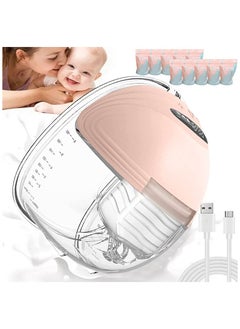 Buy Electric Wearable Breast Pump Hands Free Low Noise Painless Leakproof All-in-One Portable Breast Pump in Saudi Arabia