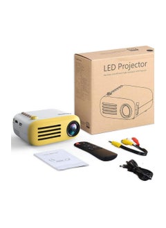 اشتري Yg200 Led Projector 800 Lumens Support 1080P Hdmi USB Portable Home Media Player في السعودية