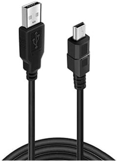 اشتري BATSOEASY 6ft PS3 Controller Charger Cable, Mini USB Charging Cable Data Cord for Sony Playstation 3 PS3/ PS3 Slim/PS Move Controllers, Cell Phones, Digital Cameras, TI-84 Plus CE etc في مصر