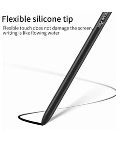 اشتري Fold Edition Galaxy Z Fold 4 Pen Replacement for Samsung Galaxy Z fold 4 5G S Pen Stylus +Replacement Tips/Nibs+Card Pin (Black) في الامارات