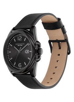 Buy Men's Analog Round Shape Leather Wrist Watch 14602588 - 41 Mm in UAE