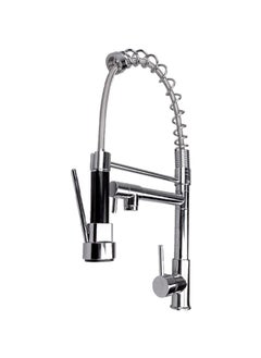 اشتري Kitchen Sink Faucets with Pull Down Sprayer Stainless Steel Single Handle في الامارات