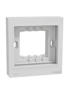 Buy Weather Proof Box, Miluz E, 2 Gang, White in Egypt