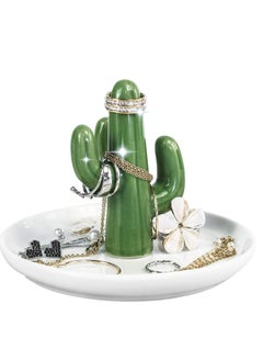 Buy Cactus Ring Holder Jewelry Tray Dish Cute Decorations for Women Teen Girls in Saudi Arabia