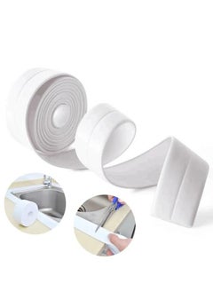 Buy Self-adhesive waterproof strip waterproof sealant for kitchen and bathroom around the toilet in Egypt