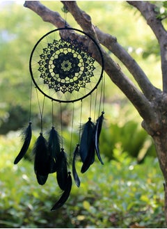 Buy Large Dream Catcher Boho Wall Hanging Decor Woven Feather Tassels Dreamcatcher Decoration for Teen Girl Room Nursery Bedroom Dorm Chic Gift in Saudi Arabia