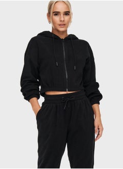 Buy Zip Detail Hoodie in Saudi Arabia