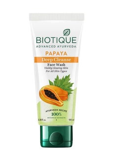 اشتري Bio Papaya Deep Cleanse Face Wash, 100ml في الامارات