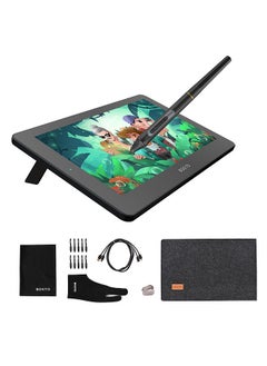 اشتري BT-12HD Portable 11.6 Inch HD H-IPS LCD Graphics Drawing Tablet 1366*768 Display Support 8192 Pressure Level Passive Technology with Tilt Function USB-Powered Low Consumption Drawing Tablet في الامارات