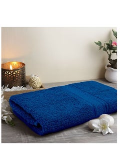 Buy Daffodil (Royal Blue) Premium Kids Towel (60x110 Cm-Set of 1) 100% Cotton, Highly Absorbent and Quick dry, Hotel and Spa Quality Bath linen with Stripe Diamond Dobby-500 Gsm in UAE