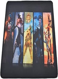 Buy Generic Rubber Square Gaming Mousepad With Warriors Design For Pc 35x30 CM - Multi Color in Egypt
