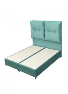 اشتري Zozo | Velvet Bed Frame - Dark Green في السعودية