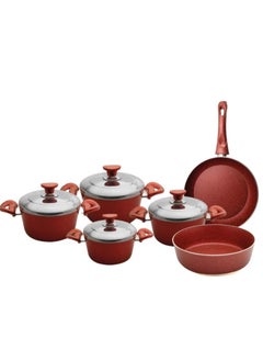 Buy 10-Piece Cookware Set in Saudi Arabia