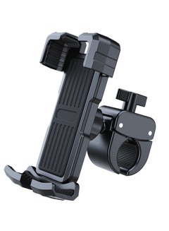 Buy Phone Holder for Bike and Motorcycle Phone Mount Bicycle Cell Phone Mount Clamp for Handlebar in Saudi Arabia