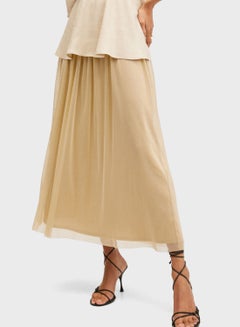 Buy Pleated Midi Skirt in UAE