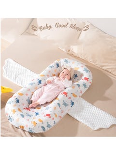 Buy Baby Nest Bed Infant Lounger for Newborn With Two-Sided Designs, Soft and Breathable Sleeping Bed for Boys & Girls in UAE