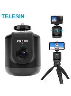 Buy TELESIN Smart Shooting Gimbal Selfie 360° Auto Object Tracking For GoPro Insta360 Osmo Action Smartphone Camera Vlog Live in Saudi Arabia