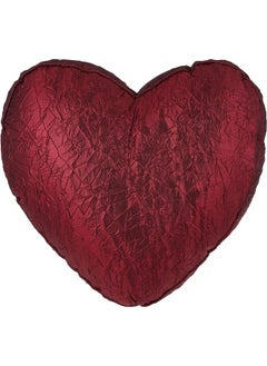 اشتري Decorative Heart Cushion 550 Grams Size 45 By 45 Cm Red في السعودية