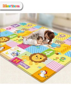 اشتري 100 * 180cm Baby Playmats Tapete Infantil 1cm Thickness Baby Carpet Play Mat Foam Puzzle Mats Kid Toddler Crawl Playmat Infant Blanket في السعودية