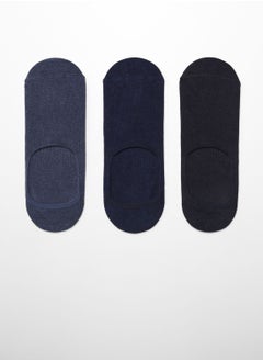 اشتري 3 Pack No Show Socks في الامارات