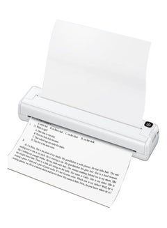 Buy COOLBABY A4 Portable Thermal Printer, Supports 8.26"x11.69" A4 Thermal Paper Wireless Mobile Travel Printers for Car Office  Bluetooth Printer Compatible with Phone Laptop in UAE