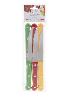 Buy Home Pro Western Knife 6-Pieces Set Multicolour in UAE