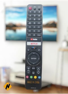 اشتري Sharp AQUOS Smart TV LCD LED Remote | Replacement Remote Control Fit for Sharp AQUOS Smart TV LCD LED With YouTube & Netflix key Buttons في الامارات