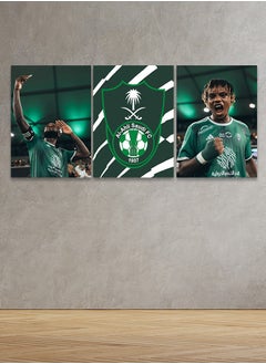 Buy Decorative Wall Art Painting With Sports Design 3 Pieces Size 120x60cm in Saudi Arabia