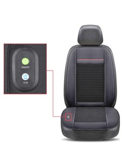 Buy Cooling Car Seat Cushion - 12V Automotive Breathable Seat Cover with Air Conditioning System for Summer Driving with 3 type Cooling Levels, 1PCS in UAE