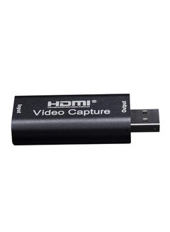 اشتري Usb Mini Video Capture Card 2.0 Video Grabber Record Box For Ps4 Game Dvd Camcorder Camera And Recording Live Streaming في السعودية