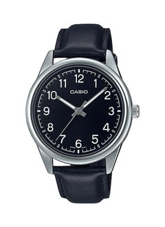 Buy Leather Analog Watch MTP-V005L-1B4UDF in Egypt