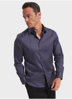 Buy Essential  Slim Fit Shirt in UAE