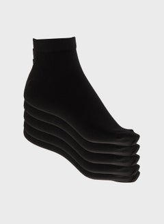Buy 5 Pack Ankle Socks with Antibacterial Finish in Saudi Arabia